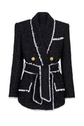 Timeless Tweed Jacket for Office or Formal Events - Sophia