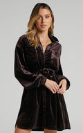 Velvet Evening Dress – Sophisticated & Elegant Look – Sophia