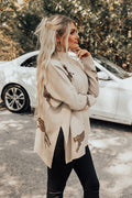 Women's Animal Print Long-Sleeve Casual Top – Sophia