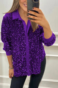 Stylish Sparkle Shirt for Versatile Day-to-Night Wear - Bryony