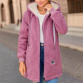 Cozy Zip-Up Fleece Jacket – Soft & Functional with Pockets – Olivia