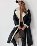 Women’s Longline Winter Coat – Elegant & Insulated – Amelia