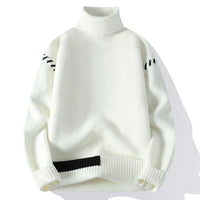 Relaxed Fit Turtleneck Sweater for Men with Modern Edge – Luca