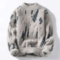 Artistic Patterned Sweater for Men’s Statement Style – Daniel