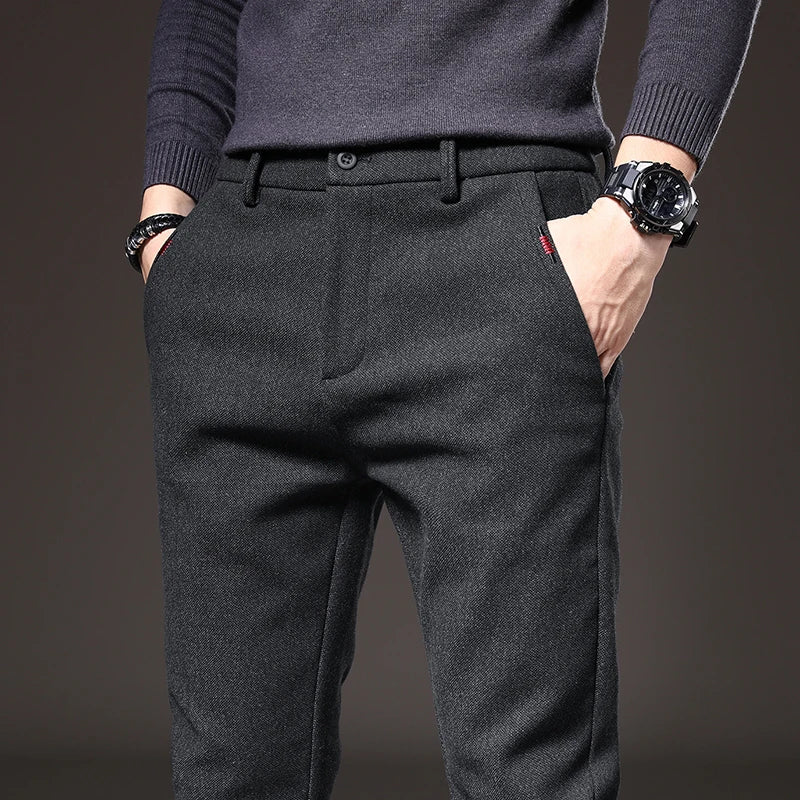 Slim-Fit Tailored Trousers for Professional Wear – Lucas