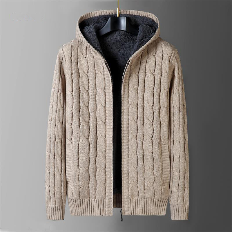 Luxury Wool Knit Sweater for Cozy Winter Warmth – Ethan