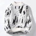 Artistic Patterned Sweater for Men’s Statement Style – Daniel