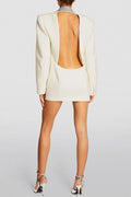 Stylish Crystal-Detail Cutout Dress for Women – Sophia