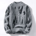 Artistic Patterned Sweater for Men’s Statement Style – Daniel