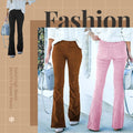 Classic High-Waist Pants with Vintage Charm - Olivia