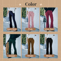 Classic High-Waist Pants with Vintage Charm - Olivia