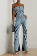 Modern Darted Flare Jeans for a Trendy Statement – Olivia