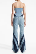 Modern Darted Flare Jeans for a Trendy Statement – Olivia