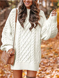 Soft Cozy Knit Dress for Effortless Casual Style - Emilia