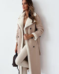Women’s Longline Winter Coat – Elegant & Insulated – Amelia