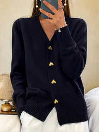 Casual Knitted Winter Jacket for Everyday Wear - Emily