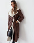 Women’s Longline Winter Coat – Elegant & Insulated – Amelia