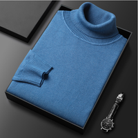 Men's Luxurious Cashmere Turtleneck Sweater for All-Day Comfort – James