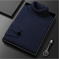 Men's Luxurious Cashmere Turtleneck Sweater for All-Day Comfort – James