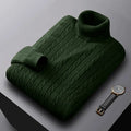 Stylish Men’s Roll-Neck Jumper – Sleek & Warm Essential – Ethan