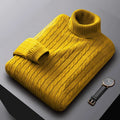 Stylish Men’s Roll-Neck Jumper – Sleek & Warm Essential – Ethan