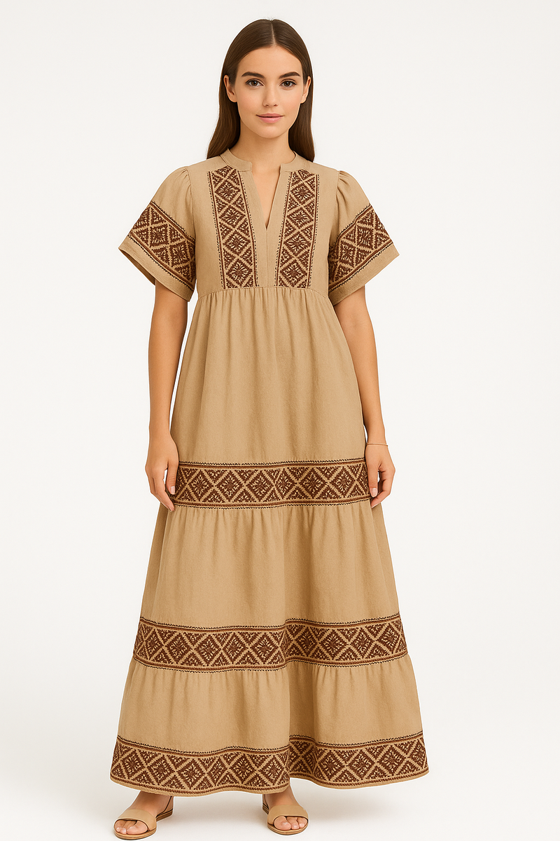 Bohemian-Inspired Long Dress for Any Occasion – Emma