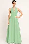 Bohemian Flowy T-Back Maxi Dress, Lightweight & Elegant – Sophia