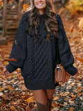 Soft Cozy Knit Dress for Effortless Casual Style - Emilia