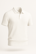 Comfortable Knitted Polo Shirt for Everyday Style – Oliver