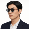 Trendy Circular Sunglasses with UV400 Sun Protection – Madison