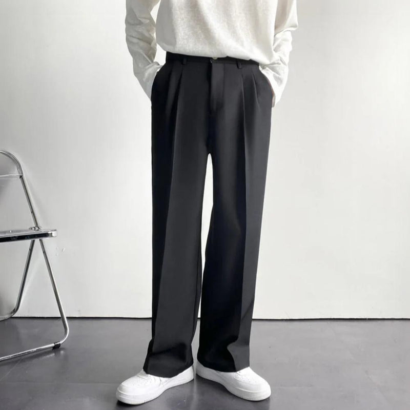 Refined Tailored Formal Men’s Trousers for Elegance – James