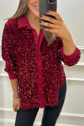 Stylish Sparkle Shirt for Versatile Day-to-Night Wear - Bryony