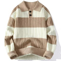 Striped Business-Casual Polo Shirt for Polished Look – James