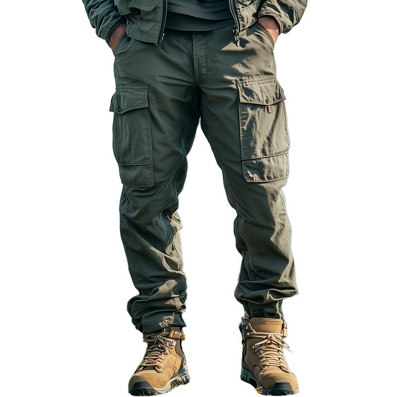 Outdoor Utility Cargo Pants with Multi-Pocket Design – Jake