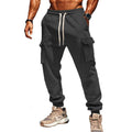 Men's Warm Plush Sports Pants with Convenient Pockets - Jake