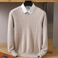 Men’s V-Neck Cashmere Sweater for Timeless Style – Liam