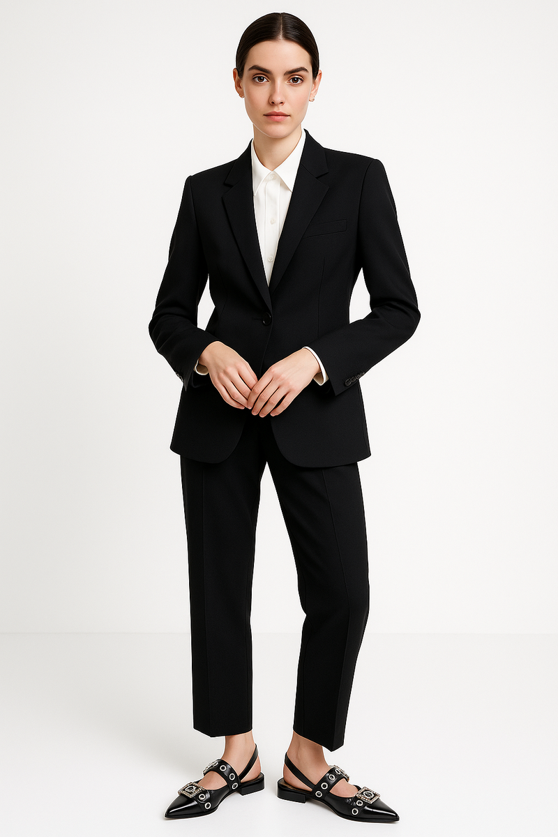 Comfortable Ballet Flats with Stylish Buckle – Sophia