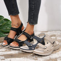 Stylish Wedge Sandals with Adjustable Straps for Summer – Emma