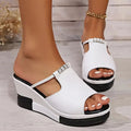 Women's Comfortable Arch-Support Wedge Sandals – Emma