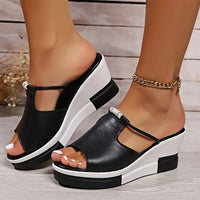 Women's Comfortable Arch-Support Wedge Sandals – Emma