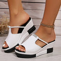 Women's Comfortable Arch-Support Wedge Sandals – Emma