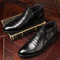 Elegant Leather Ankle Boots for Versatile Formal Looks - Liam