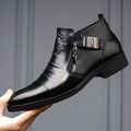 Elegant Leather Ankle Boots for Versatile Formal Looks - Liam