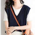 Soft and Lightweight V-Neck Sleeveless Vest for Women – Sophia