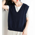 Soft and Lightweight V-Neck Sleeveless Vest for Women – Sophia