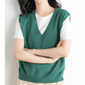 Soft and Lightweight V-Neck Sleeveless Vest for Women – Sophia