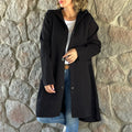 Insulated Mid-Length Hooded Winter Coat, Unisex Style – Alex
