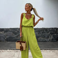 Stylish Wide-Leg Sleeveless Jumpsuit with Functional Pockets – Emily