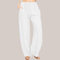 Lightweight Wide-Leg Linen Pants, Breathable & Chic – Sophia