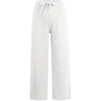 Lightweight Wide-Leg Linen Pants, Breathable & Chic – Sophia